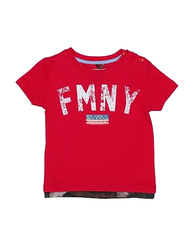 FRED MELLO T-shirt Red 100% Cotton