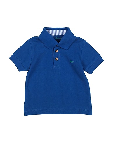 FINA EJERIQUE Polo shirt Blue 100% Cotton