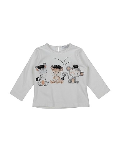 Y-CLÙ T-shirt Ivory 94% Cotton, 6% Elastic fibres
