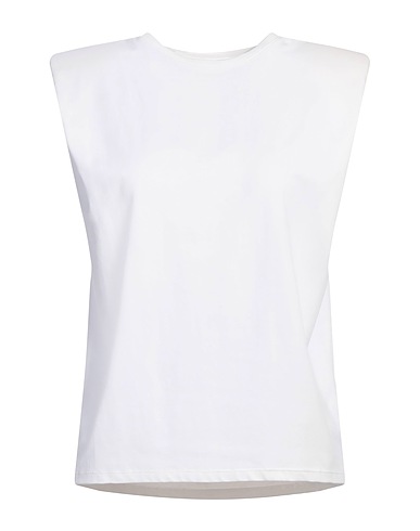 MARC ELLIS Top White 95% Polyester, 5% Elastic fibres