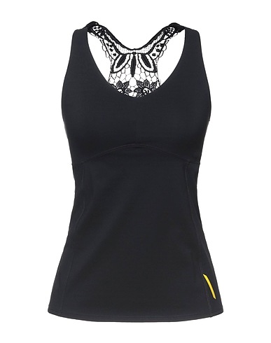 SÀPOPA Tank top Black 48% Nylon, 36% Elastane, 16% Polyester