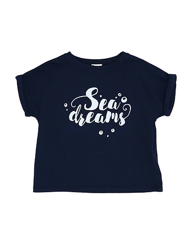 KID'S COMPANY T-shirt Blu notte 94% Cotone, 6% Elastan