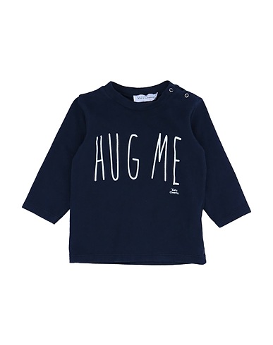 KID'S COMPANY T-shirt Midnight blue 94% Cotton, 6% Elastic fibres
