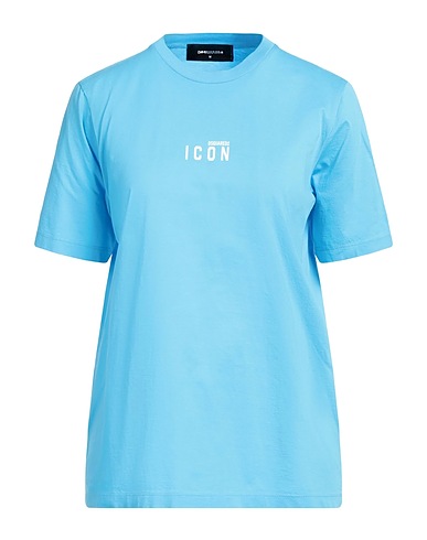 DSQUARED2 Basic T-Shirt Azure 100% Cotton