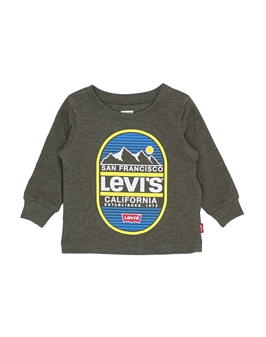 LEVI'S T-shirt Στρατιωτικό πράσινο 60% Βαμβάκι, 40% Πολυεστέρας