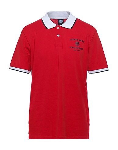 NORTH SAILS Polo shirt Red 100% Cotton