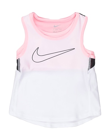 NIKE Canotta PRACTICE PERFECT FASHION TANK
 Bianco 82% Nylon, 18% Elastan