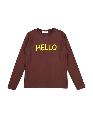 VICOLO T-shirt Cioccolato 90% Cotone, 10% Elastan