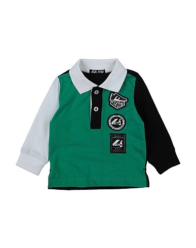 PACIOTTI 4US Polo shirt Green 100% Cotton