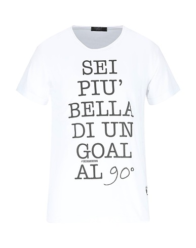 OJI® T-shirt Bianco 100% Cotone