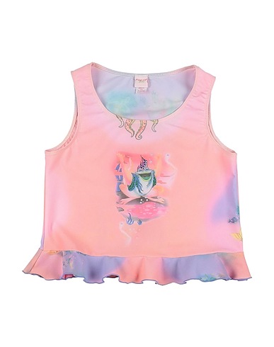 PIN UP STARS T-shirt Pink 84% Polyamide, 16% Elastane