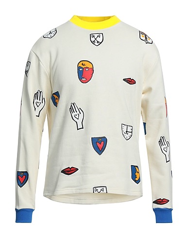 CASTELBAJAC Felpa Panna 100% Cotone