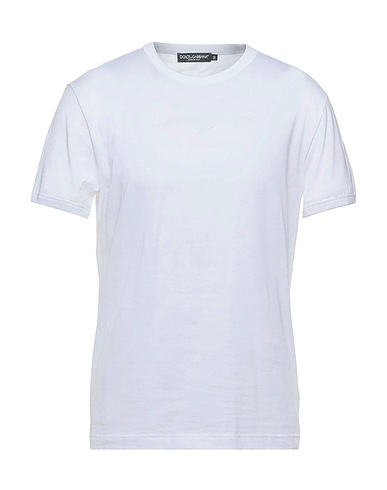 DOLCE&GABBANA T-Shirt Weiß 100% Baumwolle, Viskose