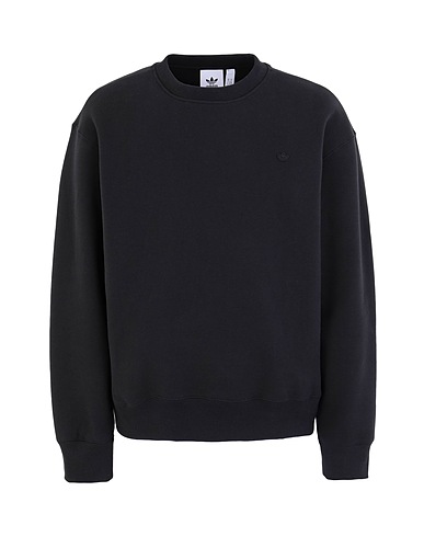 ADIDAS ORIGINALS Sweatshirt C CREW
 Black 83% Cotton, 17% Recycled polyester