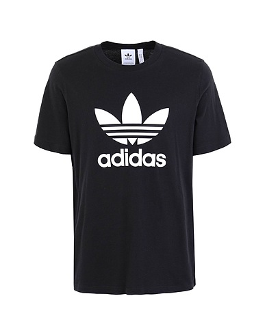 ADIDAS ORIGINALS T-shirt TREFOIL T-SHIRT
 Black 100% Cotton