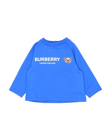 BURBERRY T-shirt Blue 100% Cotton