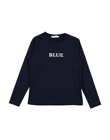 VICOLO T-shirt Midnight blue 90% Cotton, 10% Elastane