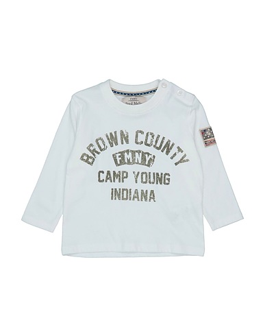 FRED MELLO T-shirt Bianco 100% Cotone