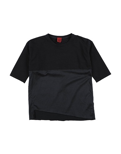 JIJIL JOLIE Sweatshirt Black 93% Cotton, 7% Elastane, Silk