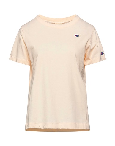 CHAMPION T-shirt Albicocca 100% Cotone