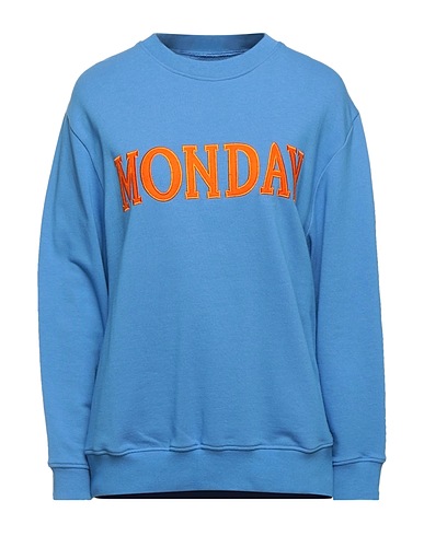 ALBERTA FERRETTI Sweatshirt Pastel blue 100% Cotton