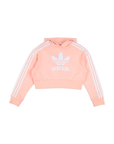 ADIDAS ORIGINALS Sweatshirt CROPPED HOODIE 
 Light pink 70% Cotton, 30% Recycled polyester