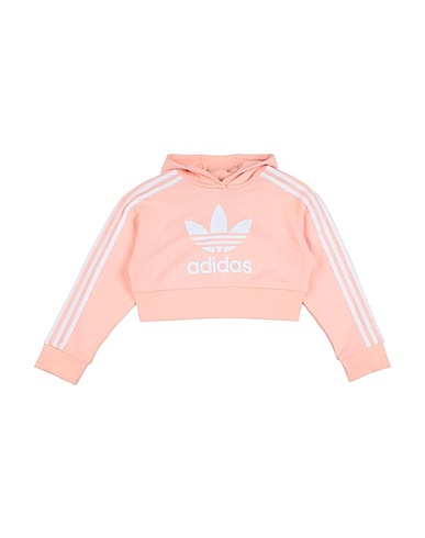 ADIDAS ORIGINALS Sweatshirt CROPPED HOODIE
 Light pink 70% Cotton, 30% Recycled polyester