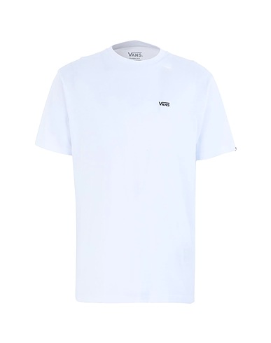 VANS Basic T-Shirt MN LEFT CHEST LOGO TEE
 White 100% Cotton