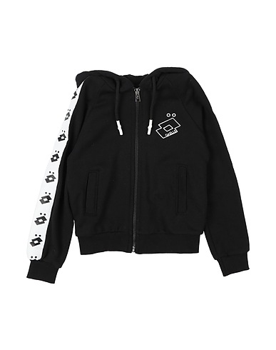 GAëLLE x LOTTO LEGGENDA Felpa Nero 100% Cotone