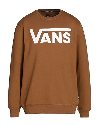 VANS Felpa MN VANS CLASSIC CREW II
 Marrone 100% Cotone