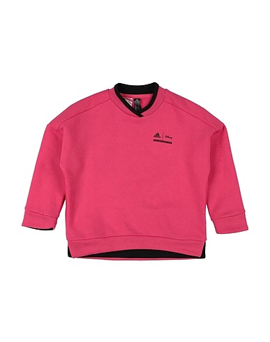 ADIDAS Sweatshirt LG DY CP CREW 
 Fuchsia 60% Cotton, 30% Recycled polyester, 10% Recycled cotton