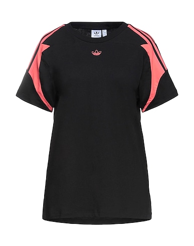 ADIDAS ORIGINALS T-shirt Black 100% Cotton, Recycled polyester