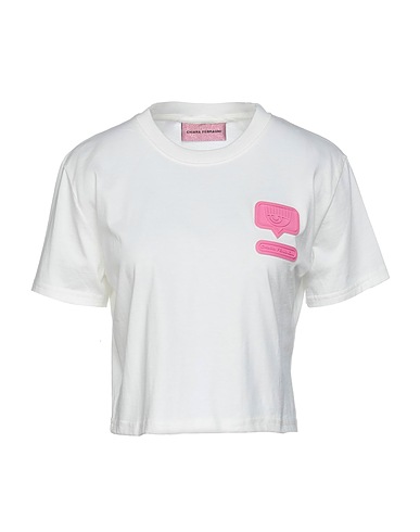 CHIARA FERRAGNI T-shirt White 100% Cotton