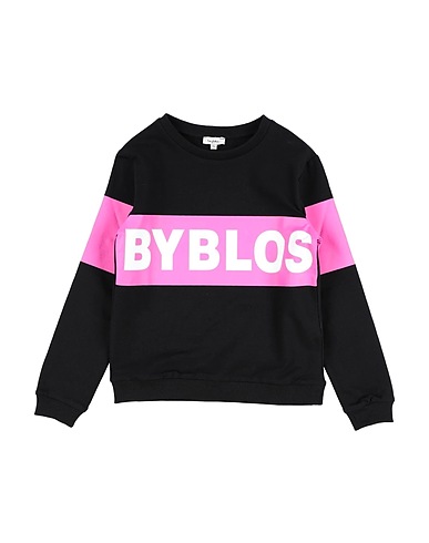 BYBLOS Sudadera Negro 95% Algodón, 5% Elastán