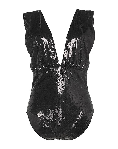 IN THE MOOD FOR LOVE TOPS & TEES Black 95% Polyester, 5% Elastane
