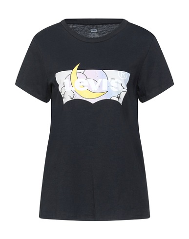 LEVI'S T-shirt Black 100% Cotton