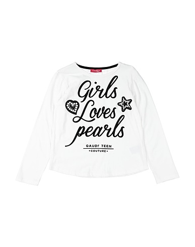 GAUDÌ T-Shirt Weiß 100% Baumwolle
