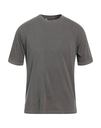 R3D WÖÔD Basic T-Shirt Lead 95% Cotton, 5% Elastane