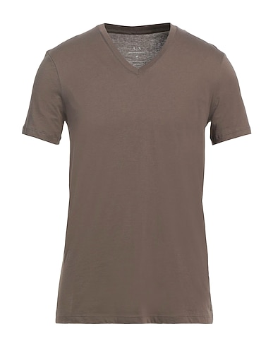 ARMANI EXCHANGE ベーシックTシャツ カーキ ピマコットン 100%