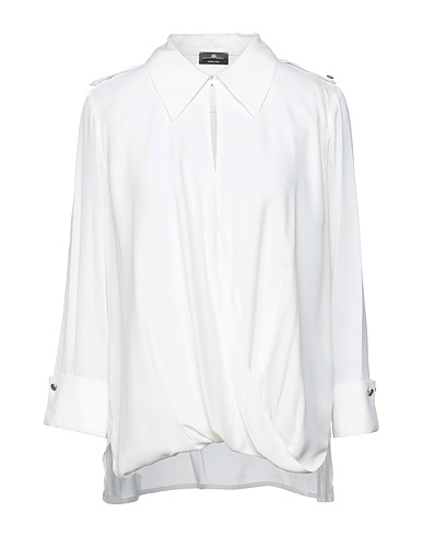 ELISABETTA FRANCHI Top White 100% Viscose