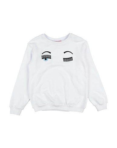CHIARA FERRAGNI Sweatshirt BIANCO 100% Cotton