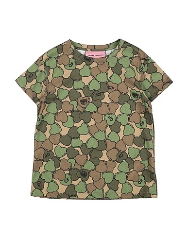 CHIARA FERRAGNI T-shirt Verde militare 100% Cotone
