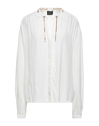 LIU •JO Shirts White 100% Viscose