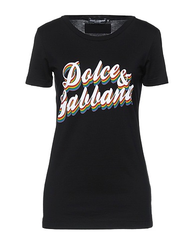 DOLCE&GABBANA T-shirt Black 100% Cotton