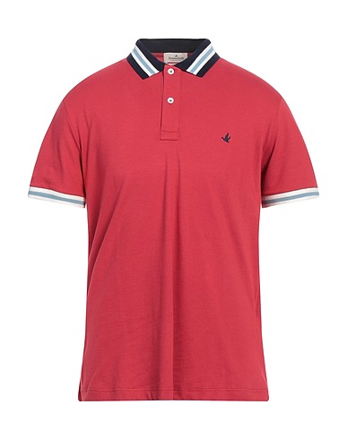 BROOKSFIELD Poloshirt Rot 95% Baumwolle, 5% Elastan