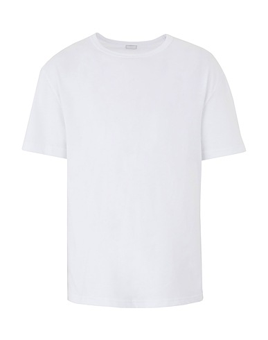 8 by YOOX T-shirt ORGANIC COTTON BASIC S/SLEEVE T-SHIRT
 Bianco 100% Cotone organico