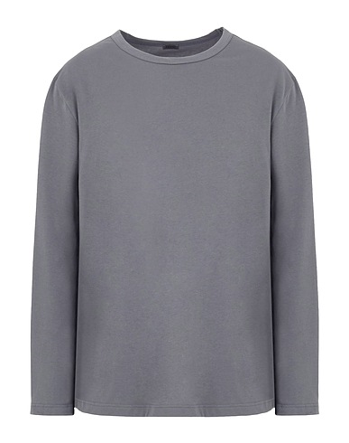 8 by YOOX Basic T-Shirt ORGANIC COTTON BASIC L/SLEEVE T-SHIRT
 Lead 100% Organic cotton