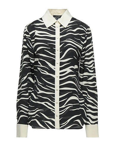 MY TWIN TWINSET Patterned shirts & blouses Black 100% Polyester