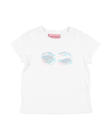 CHIARA FERRAGNI T-Shirt Weiß 100% Baumwolle