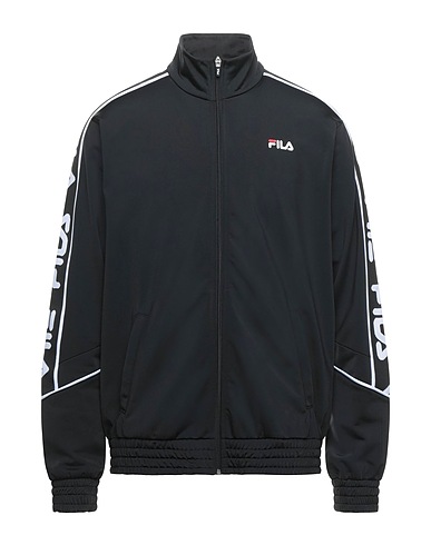 FILA スウェット ブラック ポリエステル 100%